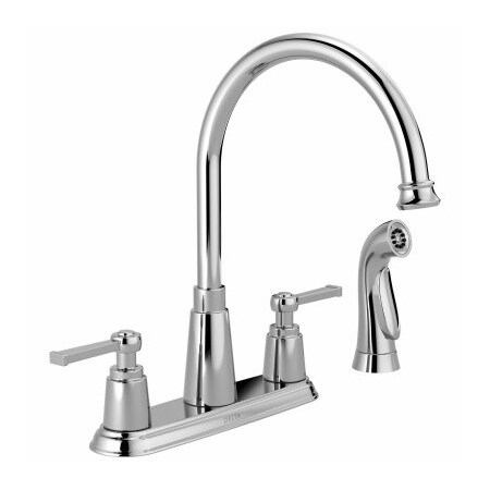 Delta CHR 2Hand Kitch Faucet 21742LF